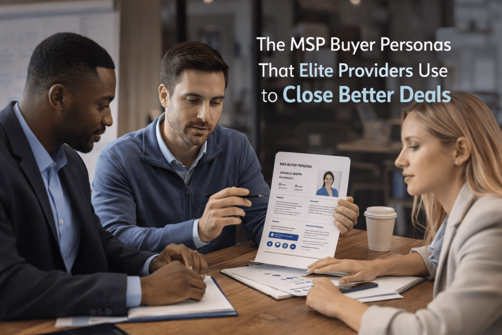 MSP Buyer Personas That Elite Providers Use to Close Better Deals